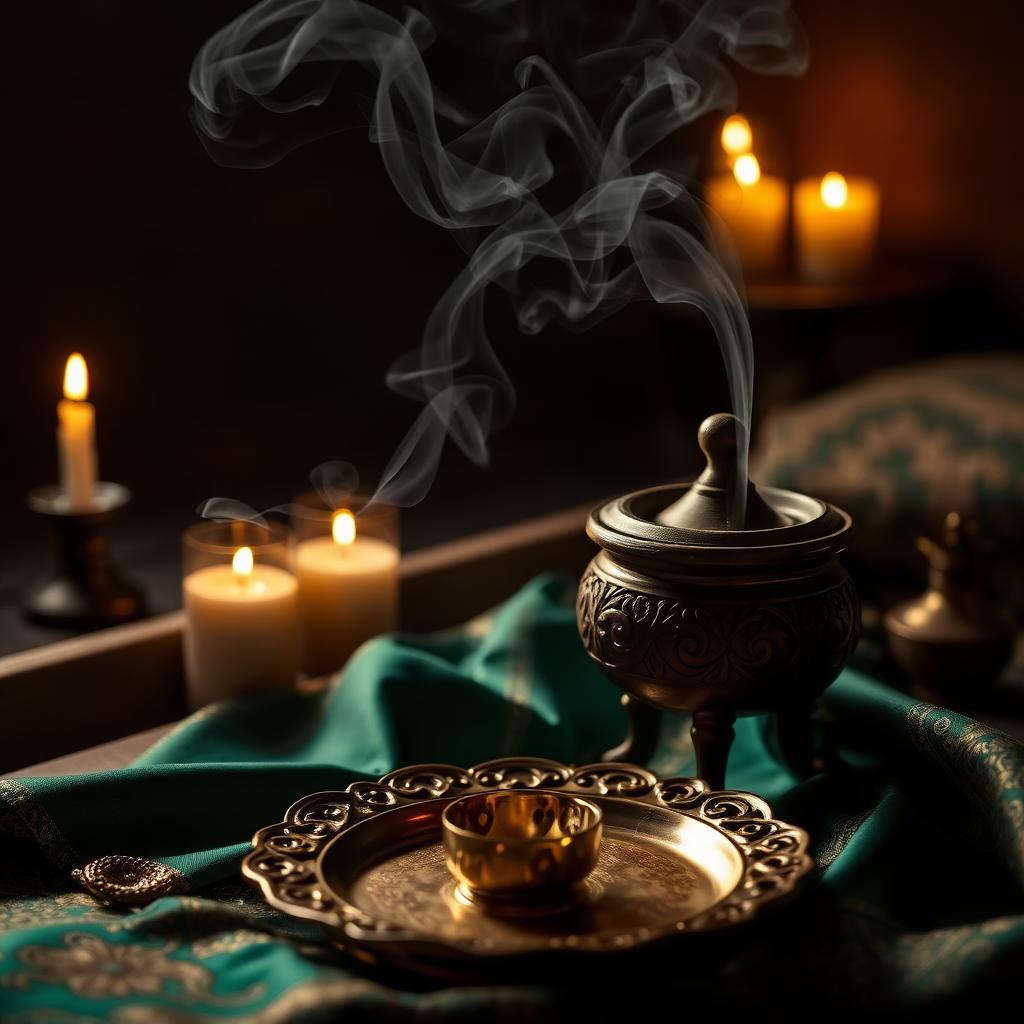 Dukhan smoke bath ritual at RSSM Mombasa
