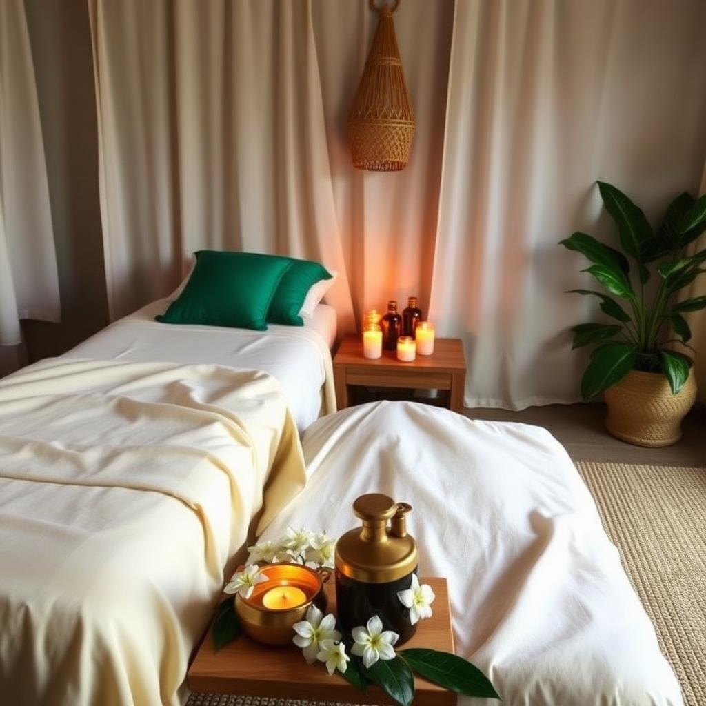 Prenatal massage room at RSSM Mombasa