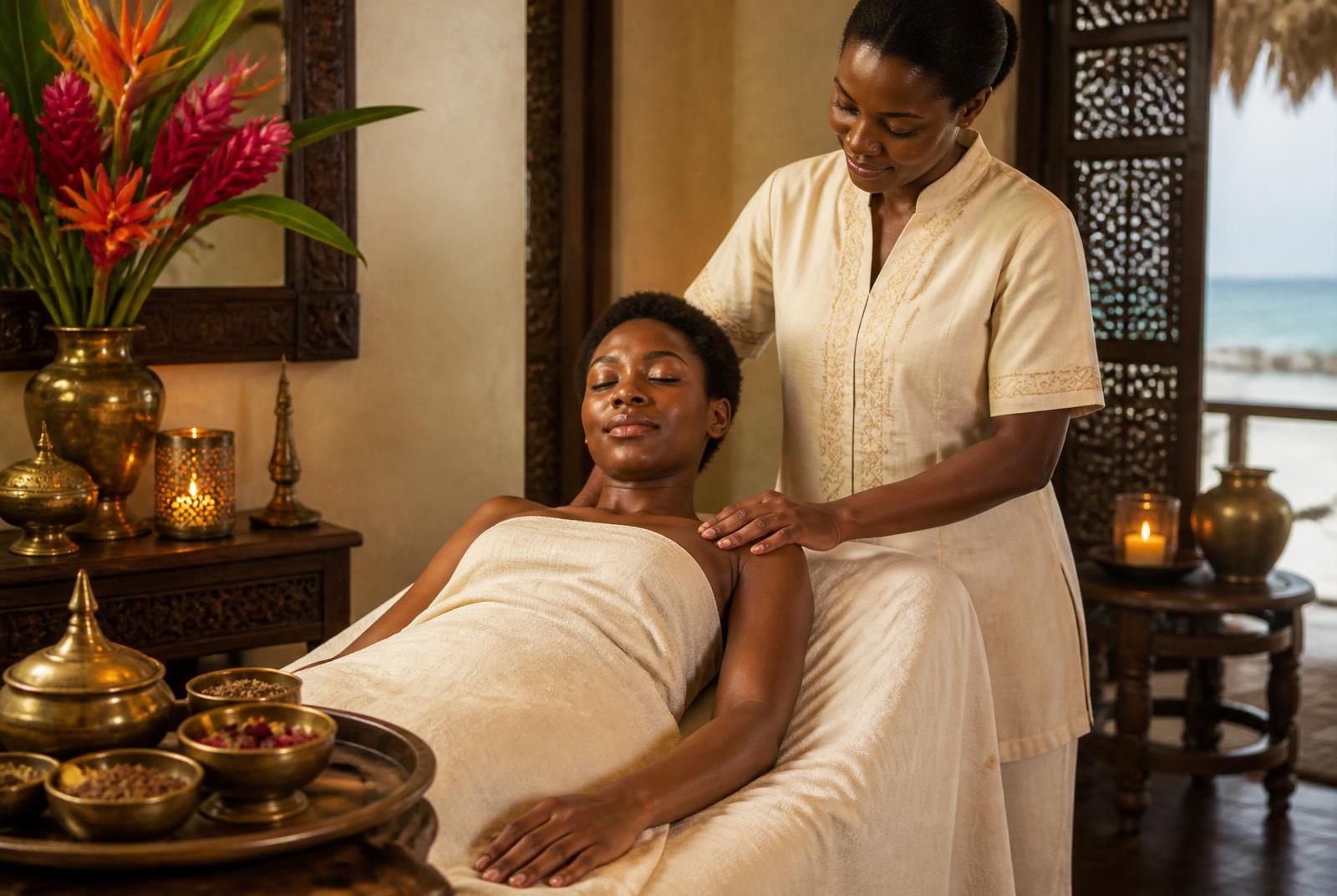 Postnatal recovery spa ritual at Royal Swahili Singo N Massage